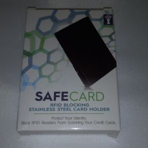 NIB  SafeCard RFID Blocking Card Holder Case - Best Identity Theft Protection